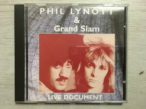 PHIL LYNOTT & GRAND SLAM LIVE DOCUMENT イタリア盤