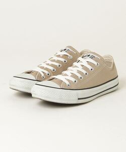 「CONVERSE ALL STAR」 ローカットスニーカー 23.5cm ベージュ レディース