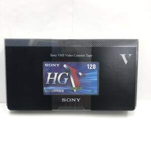 [記録媒体] VHS「SONY：ソニー HG(ハイグレード) ビデオテープ 120分」 未使用 長期保管品
