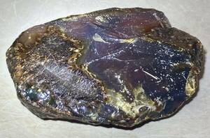 インドネシア　スマトラ島産天然ブルーアンバー原石52.41g綺麗^ ^