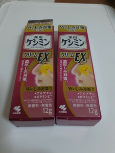 新品小林製薬　薬用ケシミンクリームEX 12g 