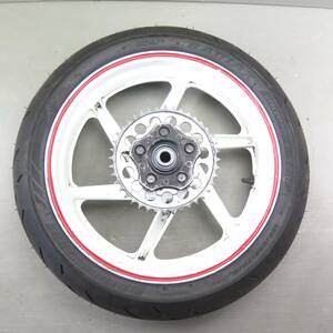 ★NSR250R [MC21] SE 純正リアホイール 17×4.50 リアスプロケット40T 150/60R17 BS S20R NEWタイヤ 中古 ホンダ HONDA MC18 MC28 KR060520