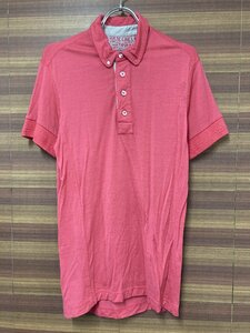 HG924 ラファ Rapha ポールスミス PAUL SMITH ポロシャツ POLO SHIRT 半袖 ピンク XS