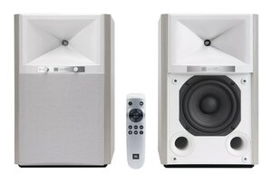 即決◆新品◆送料無料JBL 4305P WHITE ASPEN(ペア) パワード モニタースピーカー JBL4305PWHMJN