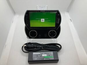 液晶新品　美品　PSPgoブラック大容量バッテリーカバー搭載モデル　純正充電器付き　SONY ソニー　プレイステーションポータブル