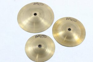 【ト静】 ★ PAiSTe パイステ ドラム シンバル 打楽器 楽器 演奏 バンド 詳細画像参照 中古現状販売 GA891GCG93