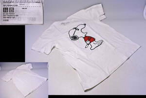 ユニクロ ★ ジョー カウズ ★ JOE KAWS ★ スヌーピー ★ SNOOPY ★ Tシャツ ★ TEE ★ UNIQLO ★ ピーナッツ ★ PEANUTS ★ M ★ 中古品