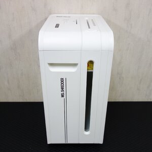 明光商会 MS SHREDDER MER-20CM クロスカット大容量 26.5L CD/DVD/カード対応 【 中古品 / 動作確認済み 】