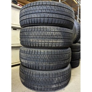 ★送料無料★ 195/65R15 2019年製 8分山 ブリヂストン BLIZZAK VRX2 4本/中古スタッドレスタイヤ(冬タイヤ) ウィッシュ N7105_B1