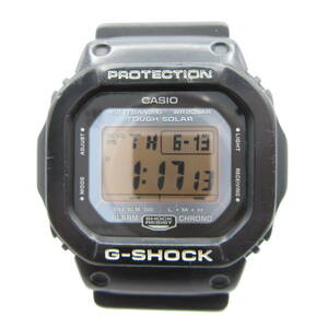 T1448☆CASIO G-SHOCK デジタル タフソーラー マルチバンド6 GW-M5600R【3063】カシオ Gショック 中古品【時計】