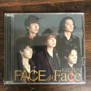 E468 中古CD100円 KAT-TUN FACE to Face(初回限定盤)(DVD付)