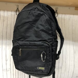 m001 F(80) LeSportsac レスポートサック リュックサック バックパック 黒 ブラック 無地 軽量 ユニセックス デイパック