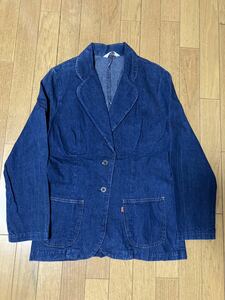 LEVIS デニムテーラードジャケット インディゴ デニムジャケット levi