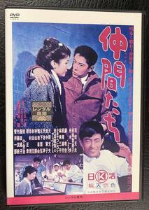 DVD『 仲間たち』（1964年） 浜田光夫 松原智恵子 舟木一夫 藤竜也 松尾嘉代 中島丈博 僕の眼玉に雨が降る レンタル使用済 ケース新品