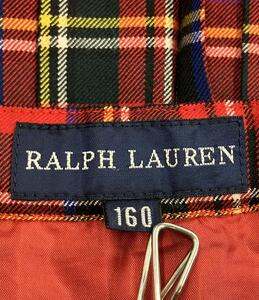 ラルフローレン 巻きスカート チェック柄 キッズ SIZE 160 RALPH LAUREN