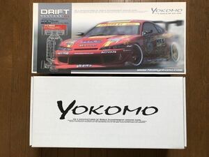 HKS特別仕様 ヨコモ YOKOMO 1/10 電動RC ドリフトパッケージ GENKI S15 ハイパーシルビア RS-2 シャシ未組立 ボディ塗装済 超希少品