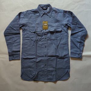 VINTAGE 80‘s WOOLRICH Chamoisシャツ ロングMサイズ MADE IN USA DEAD STOCK 送料無料!