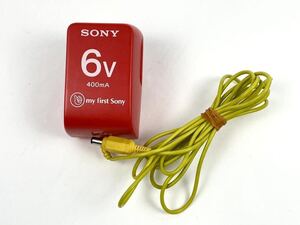 ソニー アダプター AC-D4MFS SONY 6V 動作確認済み