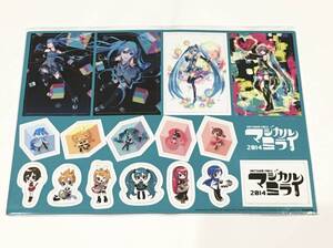 初音ミク マジカルミライ 2014 グッズ マグネットシート