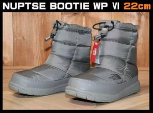 即決【未使用】THE NORTH FACE ★ W NUPTSE BOOTIE WP Ⅵ (US5/22cm) ★ ノースフェイス ヌプシ ブーツ NFW51873 税込定価1万7600円 CH