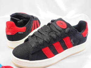 送料710円～新品◆定価14300円◆adidas Originals◆アディダスオリジナルス◆暗闇で光るソール◆東京◆CAMPUS 00S TKO◆ヘンプ素材◆24㎝