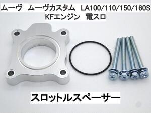 15mm厚 ムーヴ ムーヴカスタム LA100S LA110S LA150S LA160S (電スロ) ダイハツ スロットルスペーサー 日本製