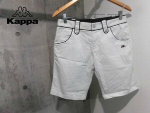 Kappa GOLF カッパ ゴルフ ストライプ ショートパンツ 13/ハーフパンツ/ショーツ/白 ホワイト/レディース/KG122SP62