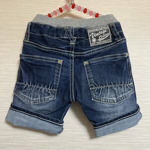 120サイズ　JUNK STORE デニムハーフパンツ 半ズボン　ジャンクストア　BREEZE F.O.KIDS 男の子