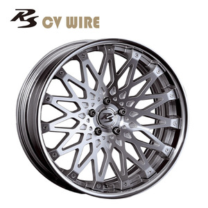 送料無料 クリムソン RS CV WIRE High Disk 9.5J-20 +45～-22 5H-114.3 (20インチ) 5H114.3 9.5J+45～-22【2本セット 新品】