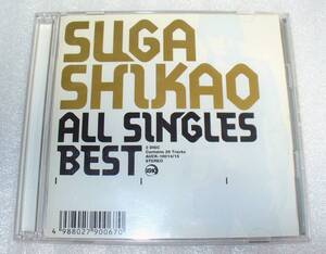 ■スガシカオ/ALL SINGLES BEST(シングルベスト2枚組全26曲)◆夜空ノムコウ/奇跡/春夏秋冬/アシンメトリー/送料164円　