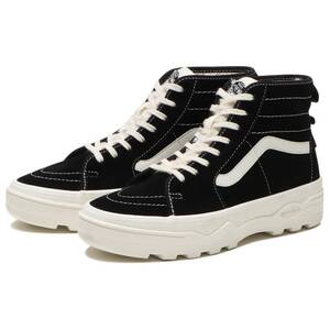 ☆VANS SENTRY SK8-HI BOA BOOTS 黒/白 27.0cm バンズ セントリー スケート ハイ ボアブーツ VN0A4BVWBLK