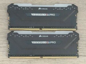 CORSAIR VENGEANCE RGB PRO DDR4 3200MHz 8GB×2枚 計16GB 【デスクトップ用メモリ】