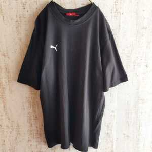 PUMA　プーマ　半袖Ｔシャツ　ブラック　黒　Mサイズ　シンプルデザイン　