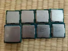 intel amd CPU 8個セット