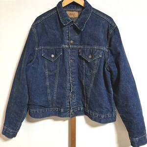 超ビッグサイズ 真紺 Levis70505 BIGEビッグE 実寸48 リーバイス オリジナル ビンテージ / 片面 501XX 506XX 507XX 557XX 3rd サード 