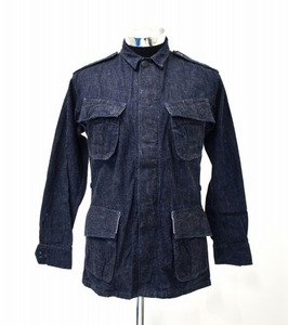 BONCOURA ボンクラ Denim Fatigue Jacket デニムファティーグジャケット 36 インディゴ Jungle M-65 Military ミリタリー Army アーミー