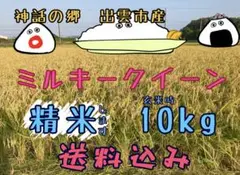 ミルキークイーン【精米】【〔玄米時〕約10㎏】