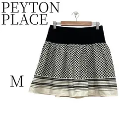 PEYTON PLACE ペイトンプレイス フレアスカート カジュアル Ｍ