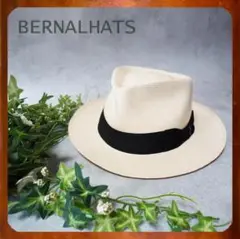 【本パナマ】 BERNAL HATS ベルナール エクアドル製 パナマハット