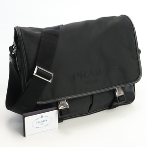 中古良品プラダPRADA メッセンジャーバッグ ブランド ショルダーバッグ 2VD768 064 F0002 ランク：A us-2 メンズ