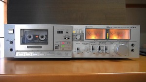 AIWA ステレオカセットデッキ AD-F66M 中古ジャンク品