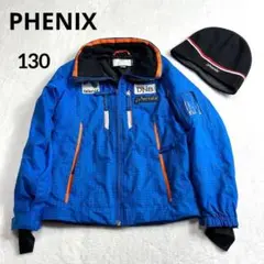 PHENIX ◆フェニックス　スキーウェア　キッズ　上　ニット付　青ブルー130