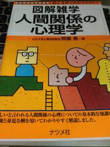 図解雑学　人間関係の心つ理学　斎藤勇　ナツメ社