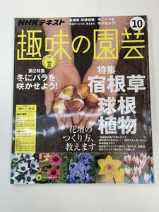 NHK趣味の園芸 　2017年10月号　宿根草　球根植物　冬にバラを咲かせよう【z93931】