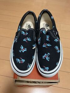 VANS SLIP ON バンズ スリッポン 27cm 未使用 BEAMS × VANS × JIM PHILLIPS トリプルネーム 検 SANTA CRUZ SCREAMING HAND ンテージ