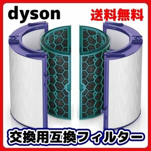 ダイソン Dyson 互換 フィルター 1セット 空気清浄機 ファン交換用 脱臭 HEPA 集じん DP04 TP04 TP05 HP04 HP05 用