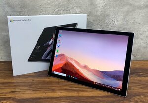 1円～ ●Microsoft SURFACE PRO / Core i5 7300U 2.60GHz / メモリ 4GB / NVMe SSD 128GB / 12.3型 (2736×1824) / Windows10 Pro