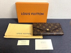 LOUIS VUITTON/ルイヴィトン モノグラム ポルトフォイユ・サラ M60531 長財布 袋/箱付き