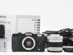 ペンタックス PENTAX Q7 Digital Camera Black 02 Standard Lens [新品同様] #Z1518A