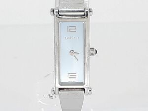 グッチ バングルウォッチ 1500L クォーツ レディース 腕時計 全体にスレ有り GUCCI ◆3105/高林店 ST